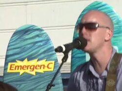 Matthew McConaughey at MaliBLUE Festival, Sponsored by Emergen-C and Surfrider Stock Footage