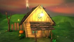 fairy tale house Stock Footage