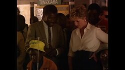 Princess Diana's Royal visit to Zimbabwe 1993 News Clip