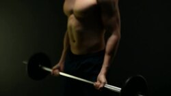 Weight lifting Stock Footage
