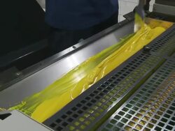 Coloring in Press Stock Footage