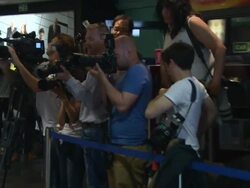 ATMOSPHERE - Battle of the Sexes - UK Premiere at Stock Footage