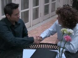 Ridiculously Long Handshake - Deal Done Stock Footage