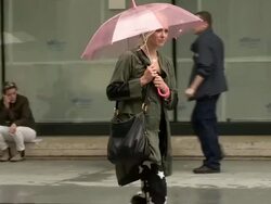 Fearne Cotton at Celebrity Video Sighting Stock Footage