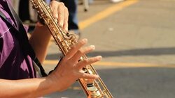 Saxophone Players Stock Footage