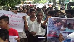 CLEAN : Ethnic Rakhine protest Kofi Annan report and ARSA News Clip