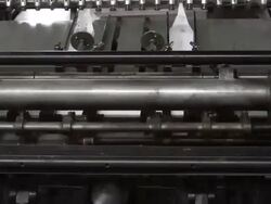 Printing Press Stock Footage