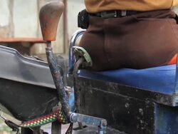 Man With No Legs And One Arm Doesn't Let It Stop H Stock Footage