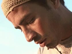 HD: Muslim Man At The End Of Salat Stock Footage