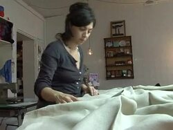 CLEAN: Pay per stitch: ÃƒÂ”The Sweat ShopÃƒÂ• promotes do-it-yourself style News Clip