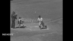 Lou Gehrig gets MVP award at Yankee Stadium News Clip