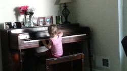 Toddler Performs Song She Wrote Instructional Video