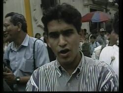 VENEZUELA: PROTESTS AGAINST GOVERNMENT REFUSAL TO RAISE PAY News Clip