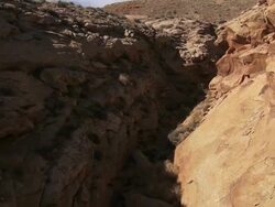 MS AERIAL Shot of Rocky mountain / Bluff,  Utah, United States Stock Footage