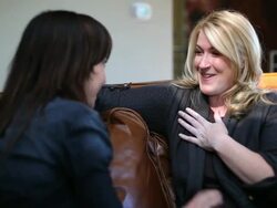 Laughing Together Stock Footage