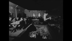 CAN712 CZECHOSLOVAKIAN PREMIER LENART AND GUESTS DINE IIN A RESTAURANT Instructional Video