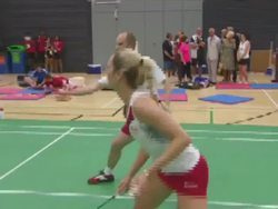 Prince Charles and Camilla at Commonwealth Games News Clip