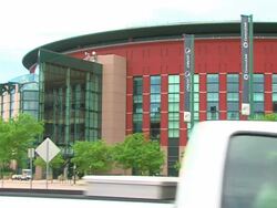 Denver Pepsi Center Stock Footage