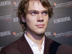 INTERVIEW - Ellar Coltrane On The Red Carpet For Boyhood At THe Hamilton Behind THe Camera Awards 2014 Stock Footage