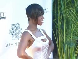 Kelly Rowland at the amfAR Cinema Against AIDS - 2010 Toronto at Toronto ON. (Footage by WireImage Video/GettyImages) Stock Footage