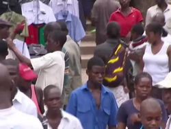 Streetscenes In Blantyre And People Selling Goods News Clip