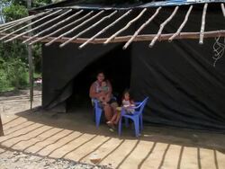 Illegal Gold Mining In Madre De Dios, Peru Stock Footage