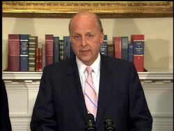President Bush nominated former National Security Agency Director Mike McConnell, to be the country's second national intelligence director. Bush also chose his former top spy, John Negroponte, to be deputy secretary of state. News Clip