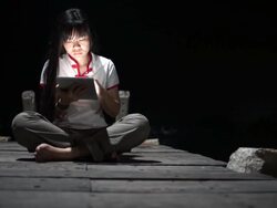 Tablet User Lifestyle Stock Footage