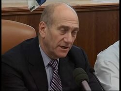 WRAP Rocket attack on southern Israel, Olmert comment,  protests in Sderot News Clip