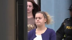 British women accused of smuggling cocaine depart for court appearance Instructional Video