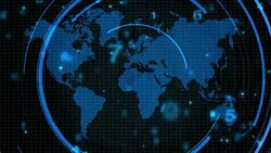 Technology background,blue color Stock Footage