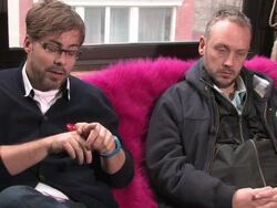 Basement Jaxx Interview (clip 14) Stock Footage
