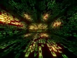 Walking In The Green Room (Loopable) Stock Footage