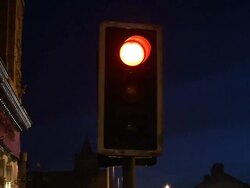 UK Traffic Lights 2 Stock Footage