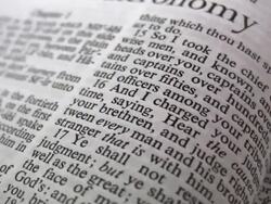 HD 1080i Deuteronomy Stock Footage