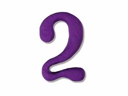 ClayNumber2 Stock Footage