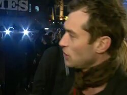 Sherlock Holmes UK Premiere Stock Footage