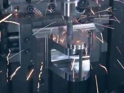 Industrial Machining Stock Footage