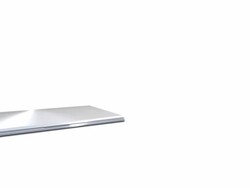 Laptop 45 Left Open To Camera Stock Footage