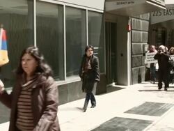 Marches Across The Country Mark The 100th Anniversary Of The Armenian Genocide Stock Footage