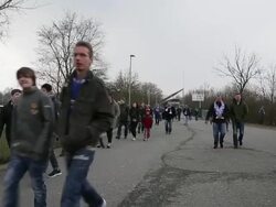 FC Schalke 04 v TSG 1899 Hoffenheim - Bundesliga Stock Footage