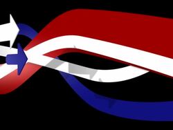 Arrows 02 Flying To Camera with Matte Stock Footage