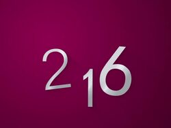 Happy New Year 2016 Stock Footage