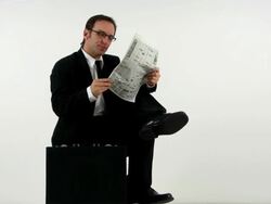 Business Contact.. Stock Footage