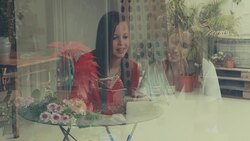 Women online shopping in the startup office Stock Footage