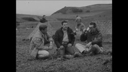 CAN589 BASSETT EXPLAINS GEOLOGY TRIP IN TERMS OF THE APOLLO MOON MISSION News Clip