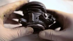 Old Hydraulic Release Bearing Stock Footage
