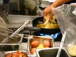 French fries Stock Footage