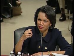 US Sec of State Rice on Iran, Hamas and Iraq at Senate hearing News Clip