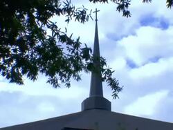 Church Steeple Stock Footage